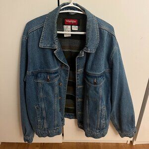 Vintage Quilted Wrangler Denim Jacket